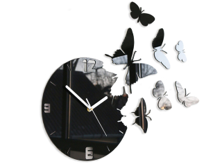 Ceas de perete MODERN BUTTERFLY  NH003