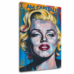 Imagine MARILYN MONROE - Farmec capitalist | 100% original acrilic pictat