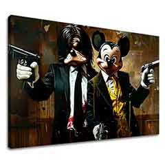 Imagine MICKEY AND THE MOBSTER | Detalii acrilice