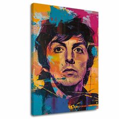 Imagine PAUL MCCARTNEY - Beatles geniu | 100% original acrilic pictat