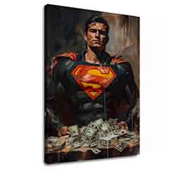 Imagine SUPERMAN: Money Man | Acrilic detalii