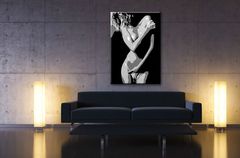 Pictat manual POP ART pictura NUDE WOMAN 70x100 cm